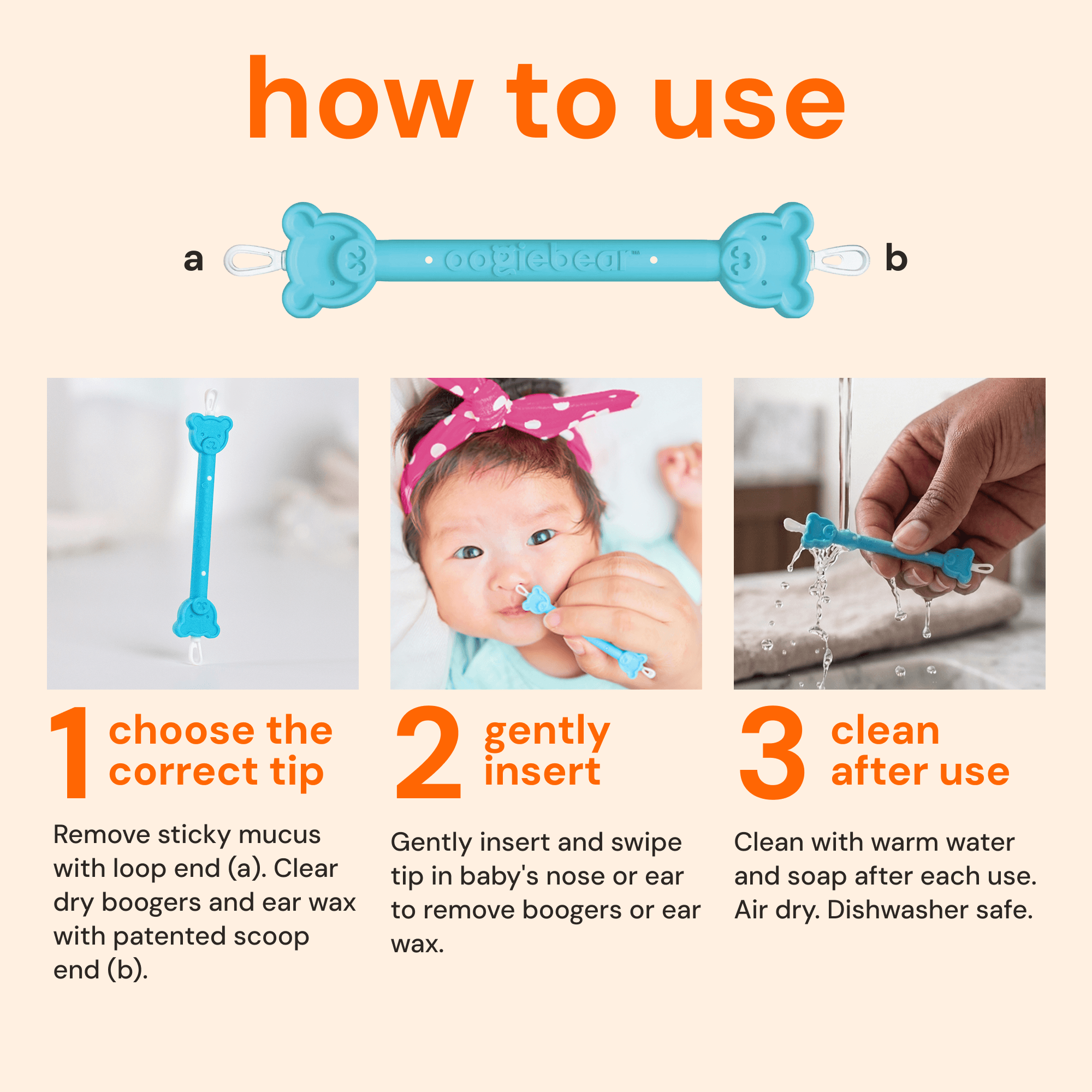 two pack booger picker